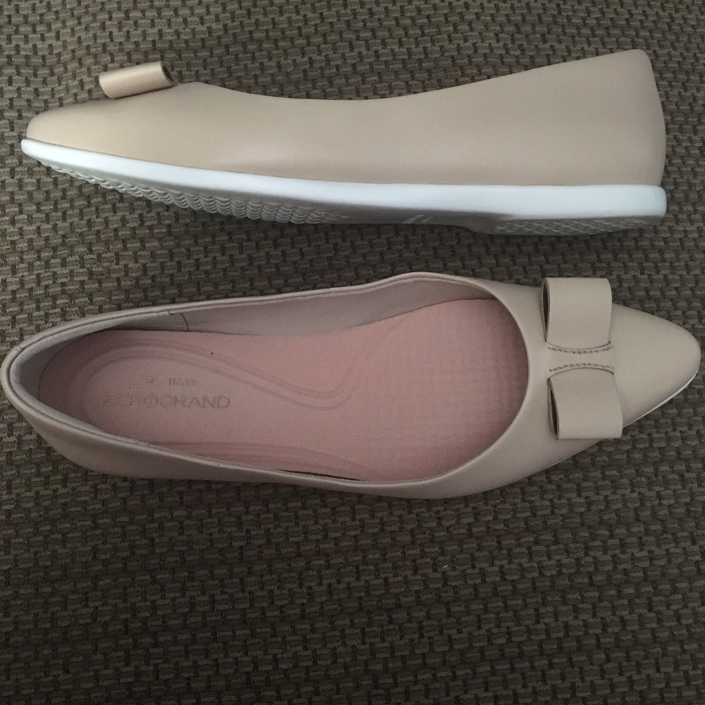 Cole Haan Zero Grand Bow Skimmer Flat